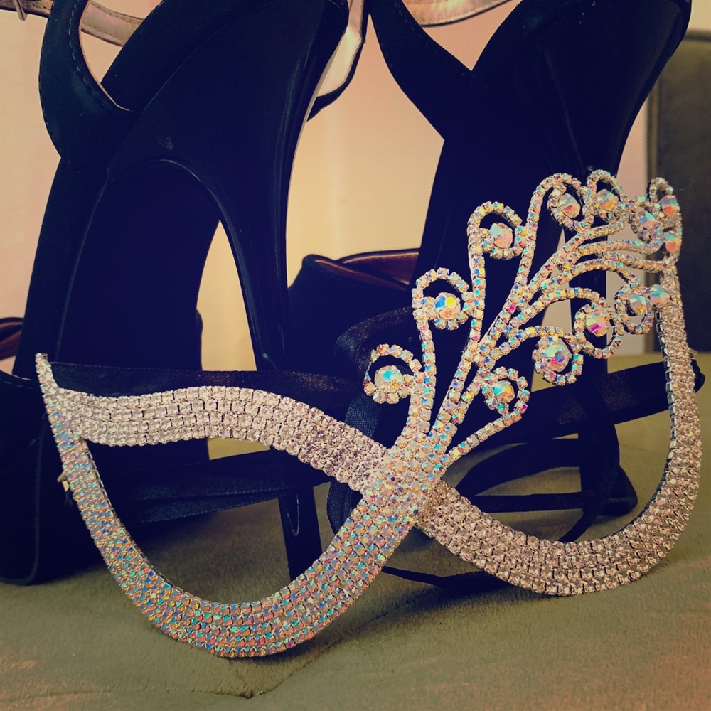 Rhinestones Masquerade Mask